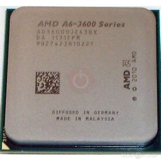 amd a6-3600 series cpu compatible slot